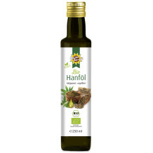 Bio Hanföl kaltgepresst von der Ölmühle Bayreuth