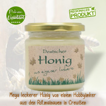 Cremiger Honig aus Creußen von der Ölmühle Bayreuth