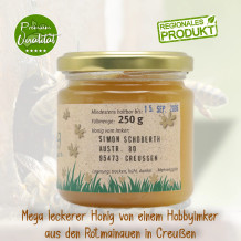 Leckerer Honig aus Creußen - von Ölmühle Bayreuth