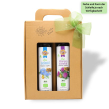 Geschenkbox mit 2x 250 ml Bio Öl